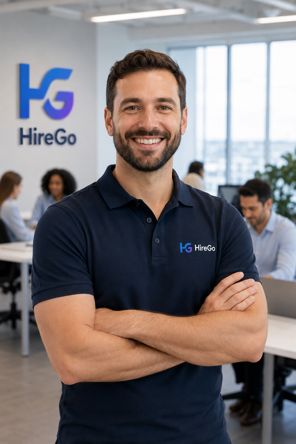 Менеджер HireGo в офісі